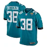 Zennovawear Men's Jacksonville Jaguars Riley Patterson Teal Team Game Jersey