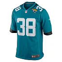 Zennovawear Men's Jacksonville Jaguars Riley Patterson Teal Team Game Jersey
