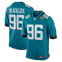 Zennovawear Men's Jacksonville Jaguars Ross Blacklock Teal Team Game Jersey