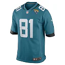 Zennovawear Men's Jacksonville Jaguars Seth Williams Teal Game Player Jersey