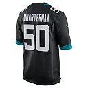Zennovawear Men's Jacksonville Jaguars Shaquille Quarterman Black Game Jersey