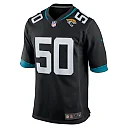 Zennovawear Men's Jacksonville Jaguars Shaquille Quarterman Black Game Jersey