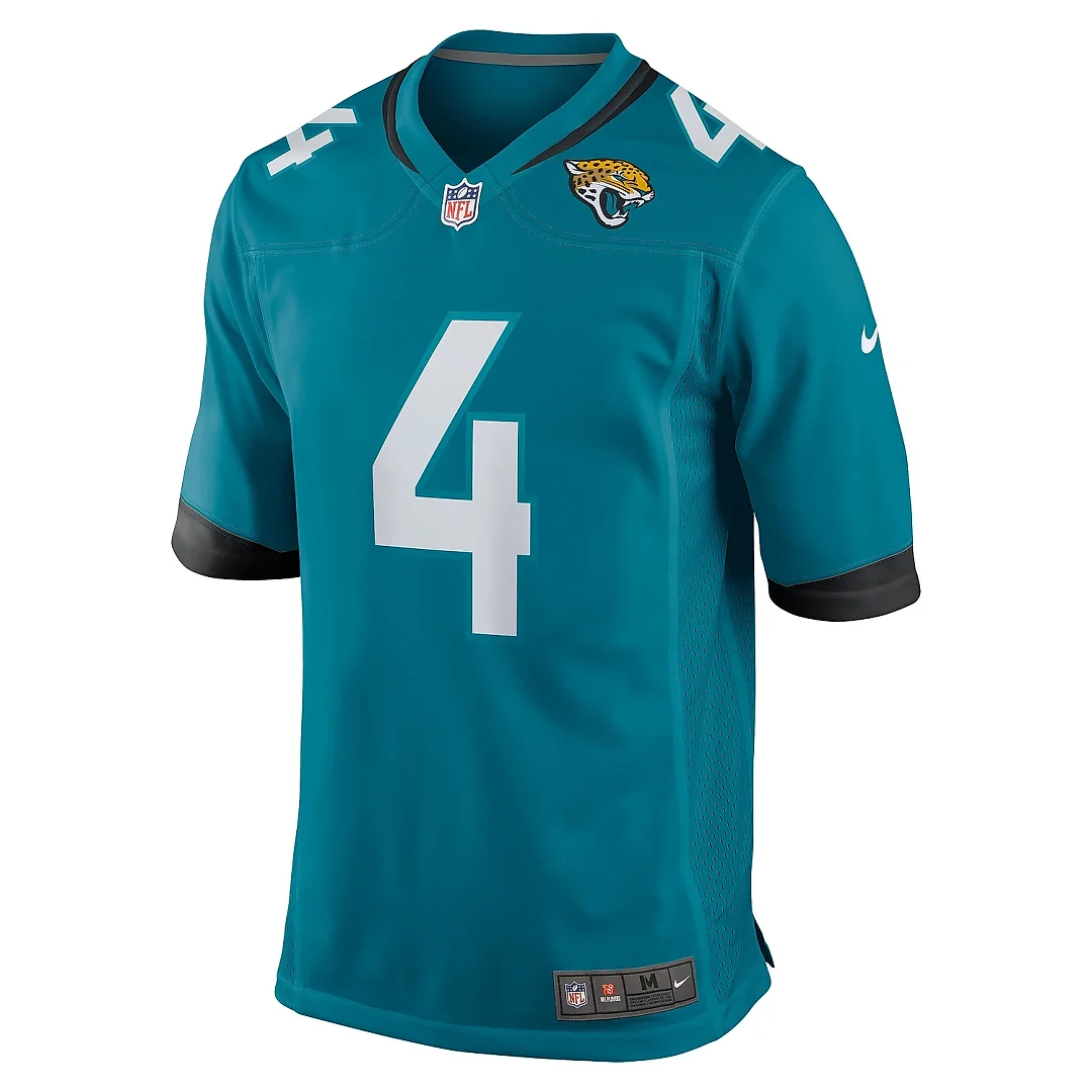 Zennovawear Men's Jacksonville Jaguars Tank Bigsby Teal Game Jersey