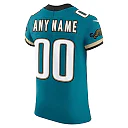 Zennovawear Men's Jacksonville Jaguars Teal Alternate Vapor F.U.S.E. Elite Custom Jersey