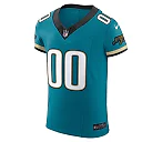 Zennovawear Men's Jacksonville Jaguars Teal Alternate Vapor F.U.S.E. Elite Custom Jersey