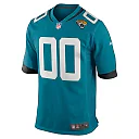 Zennovawear Men's Jacksonville Jaguars Teal Custom Team Game Jersey
