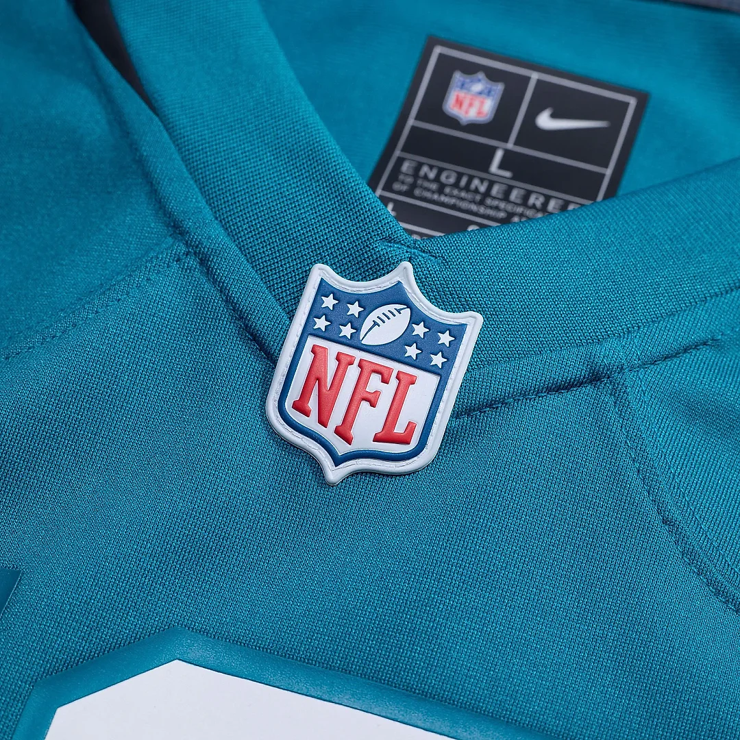 Zennovawear Men's Jacksonville Jaguars Tommy Togiai Teal Team Game Jersey