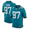 Zennovawear Men's Jacksonville Jaguars Tommy Togiai Teal Team Game Jersey