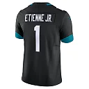 Zennovawear Men's Jacksonville Jaguars Travis Etienne Black Vapor F.U.S.E. Limited Jersey