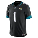 Zennovawear Men's Jacksonville Jaguars Travis Etienne Black Vapor F.U.S.E. Limited Jersey