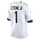 Zennovawear Men's Jacksonville Jaguars Travis Etienne Jr. White Game Player Jersey