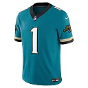 Zennovawear Men's Jacksonville Jaguars Travis Etienne Teal Prowler Throwback Vapor F.U.S.E. Limited Jersey