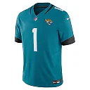 Zennovawear Men's Jacksonville Jaguars Travis Etienne Teal Vapor F.U.S.E. Limited Jersey