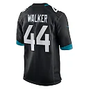 Zennovawear Men's Jacksonville Jaguars Travon Walker Black Player Game Jersey
