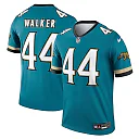 Zennovawear Men's Jacksonville Jaguars Travon Walker Teal Alternate Legend Player Performance Top