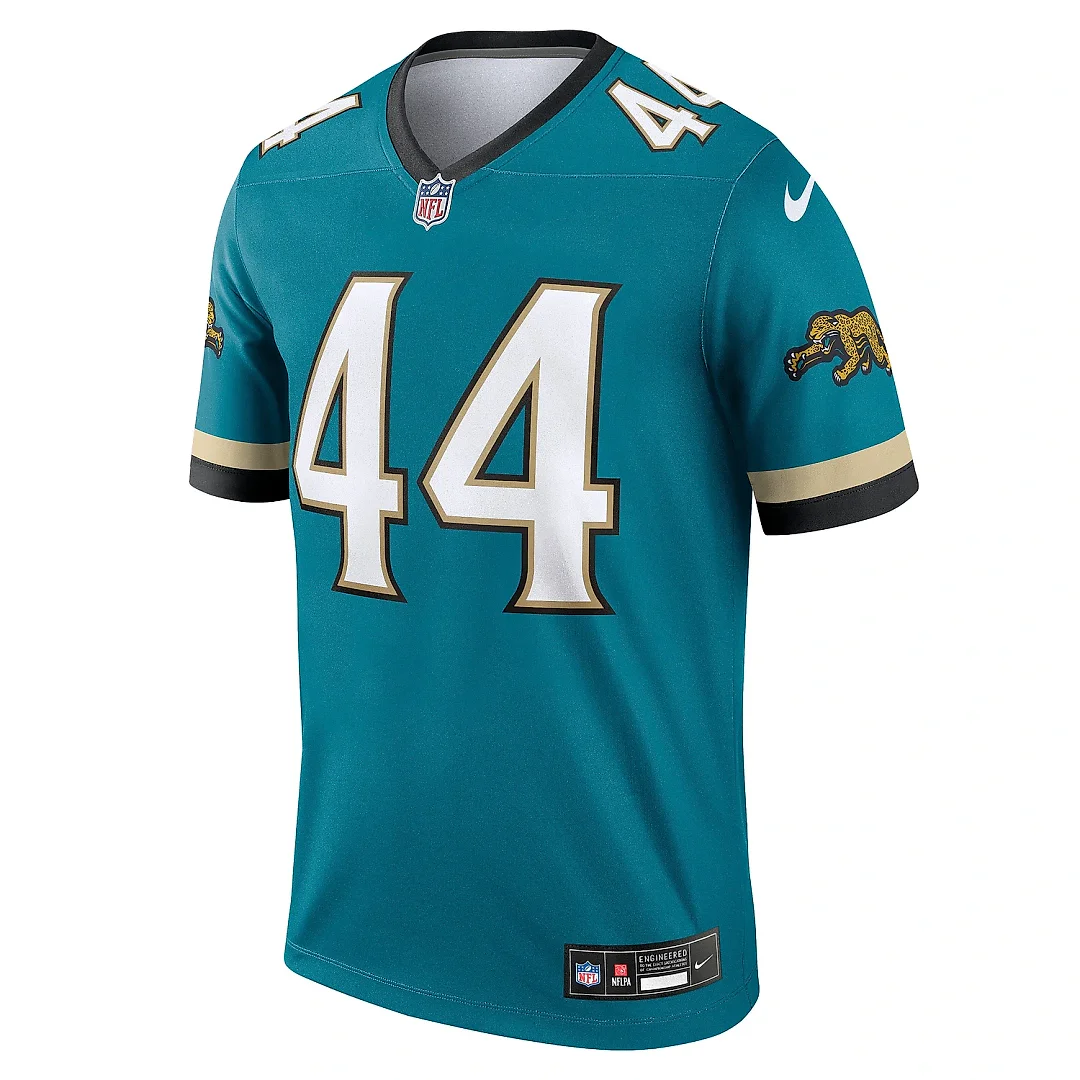 Zennovawear Men's Jacksonville Jaguars Travon Walker Teal Alternate Legend Player Performance Top