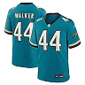 Zennovawear Men's Jacksonville Jaguars Travon Walker Teal Prowler Throwback Player Game Jersey
