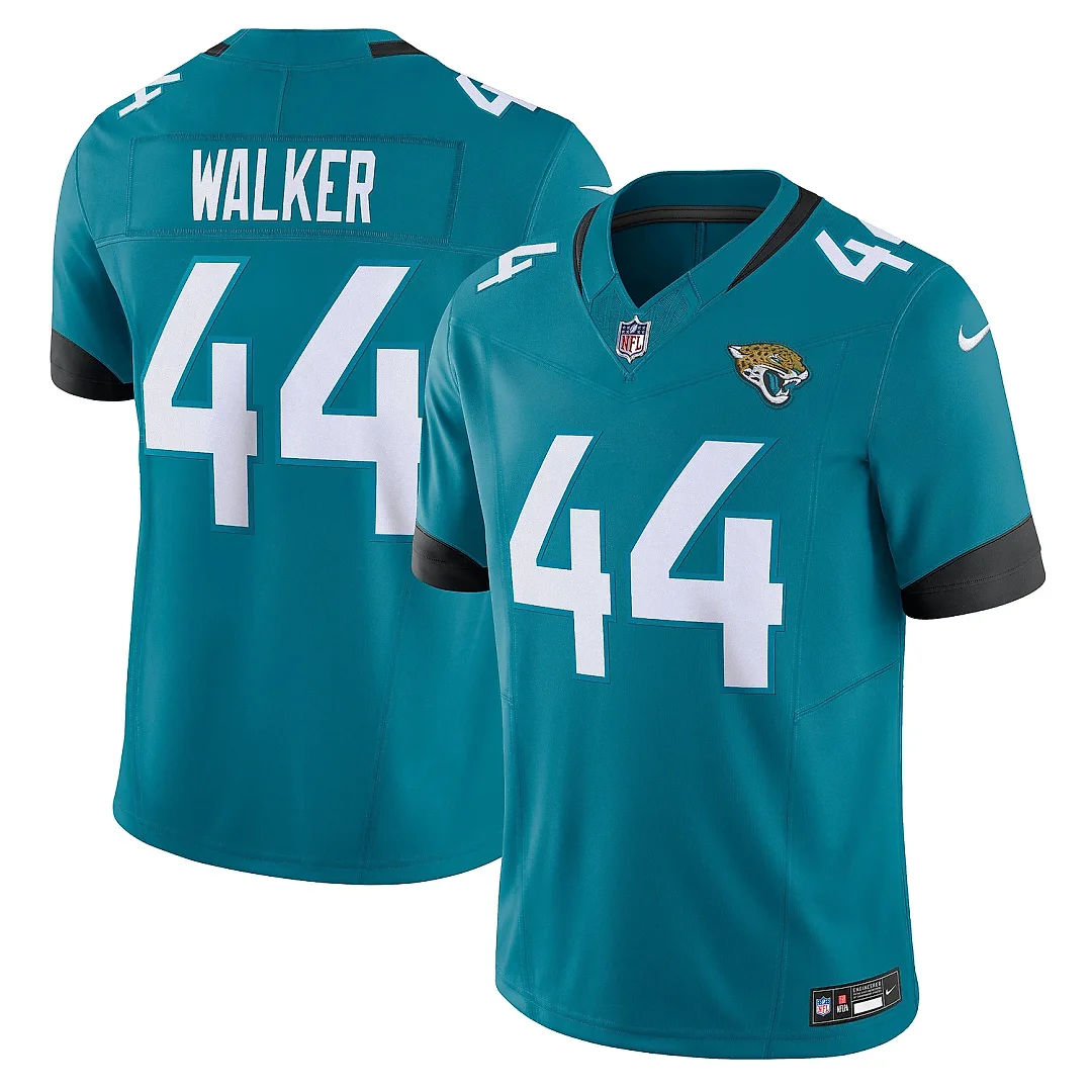 Zennovawear Men's Jacksonville Jaguars Travon Walker Teal Vapor F.U.S.E. Limited Jersey