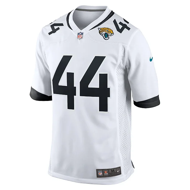 Zennovawear Men's Jacksonville Jaguars Travon Walker White Player Game Jersey