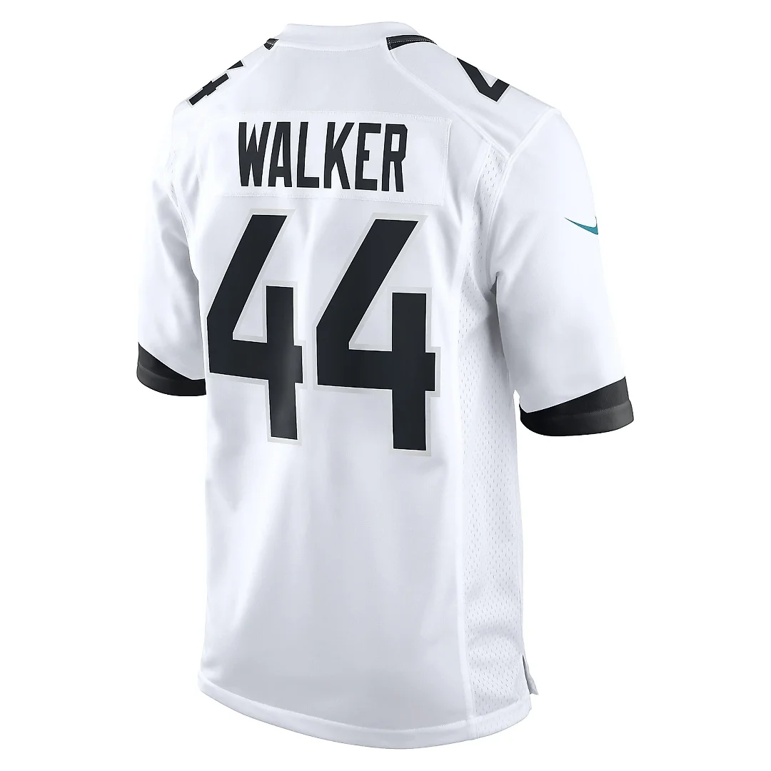 Zennovawear Men's Jacksonville Jaguars Travon Walker White Player Game Jersey