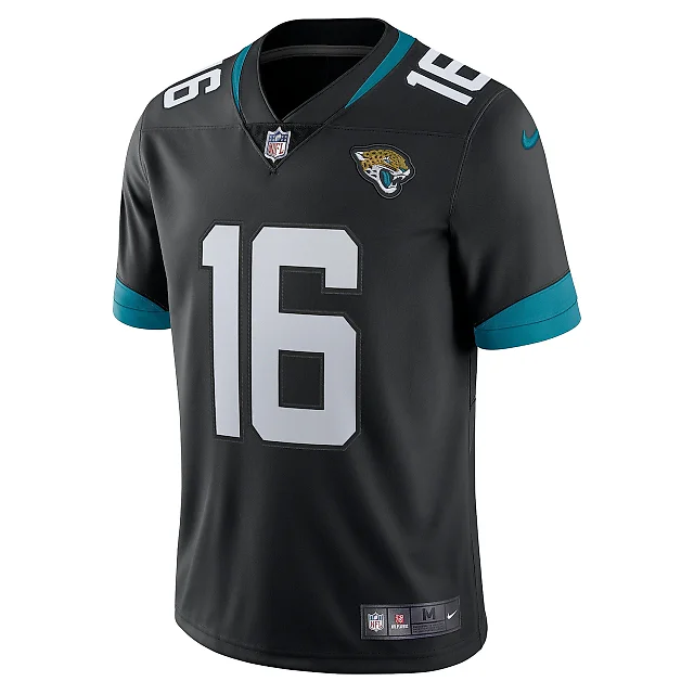 Zennovawear Men's Jacksonville Jaguars Trevor Lawrence Black Alternate Vapor Limited Jersey