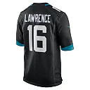 Zennovawear Men's Jacksonville Jaguars Trevor Lawrence Black Alternate Game Jersey
