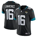 Zennovawear Men's Jacksonville Jaguars Trevor Lawrence Black Alternate Vapor Limited Jersey