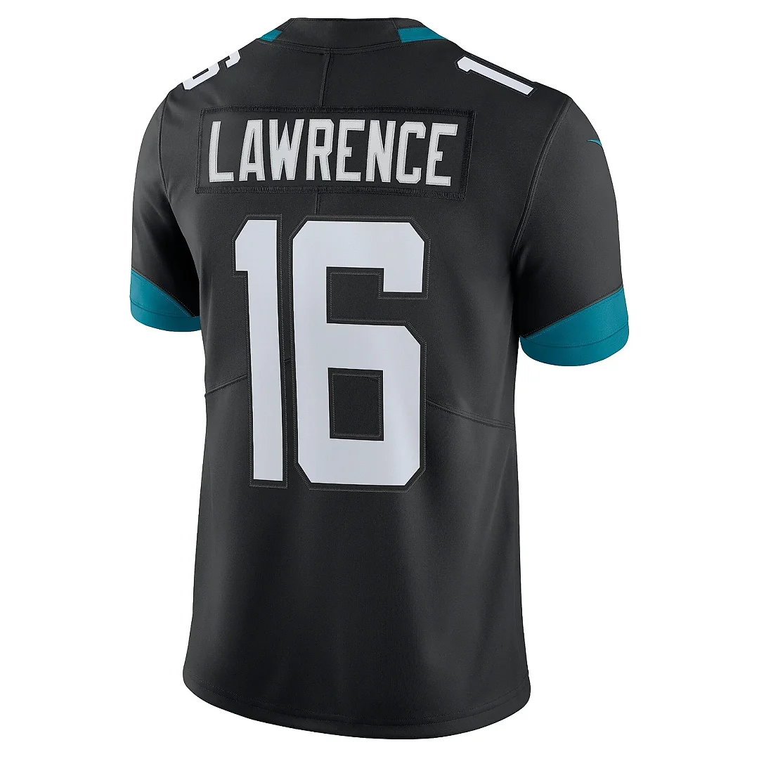 Zennovawear Men's Jacksonville Jaguars Trevor Lawrence Black Alternate Vapor Limited Jersey