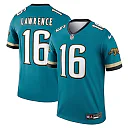 Zennovawear Men's Jacksonville Jaguars Trevor Lawrence Teal Alternate Legend Player Performance Top