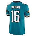 Zennovawear Men's Jacksonville Jaguars Trevor Lawrence Teal Prowler Throwback Vapor F.U.S.E. Limited Jersey