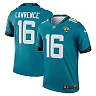 Zennovawear Men's Jacksonville Jaguars Trevor Lawrence Teal Team Legend Player Performance Top