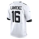 Zennovawear Men's Jacksonville Jaguars Trevor Lawrence White Game Jersey