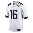 Zennovawear Men's Jacksonville Jaguars Trevor Lawrence White Game Jersey