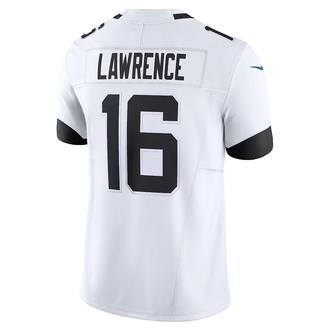 Zennovawear Men's Jacksonville Jaguars Trevor Lawrence White Vapor F.U.S.E. Limited Jersey