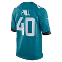Zennovawear Men's Jacksonville Jaguars Tyler Hall Teal Team Game Jersey