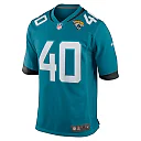 Zennovawear Men's Jacksonville Jaguars Tyler Hall Teal Team Game Jersey