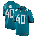 Zennovawear Men's Jacksonville Jaguars Tyler Hall Teal Team Game Jersey