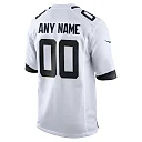 Zennovawear Men's Jacksonville Jaguars White Custom Game Jersey