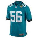 Zennovawear Men's Jacksonville Jaguars Yasir Abdullah Teal Team Game Jersey