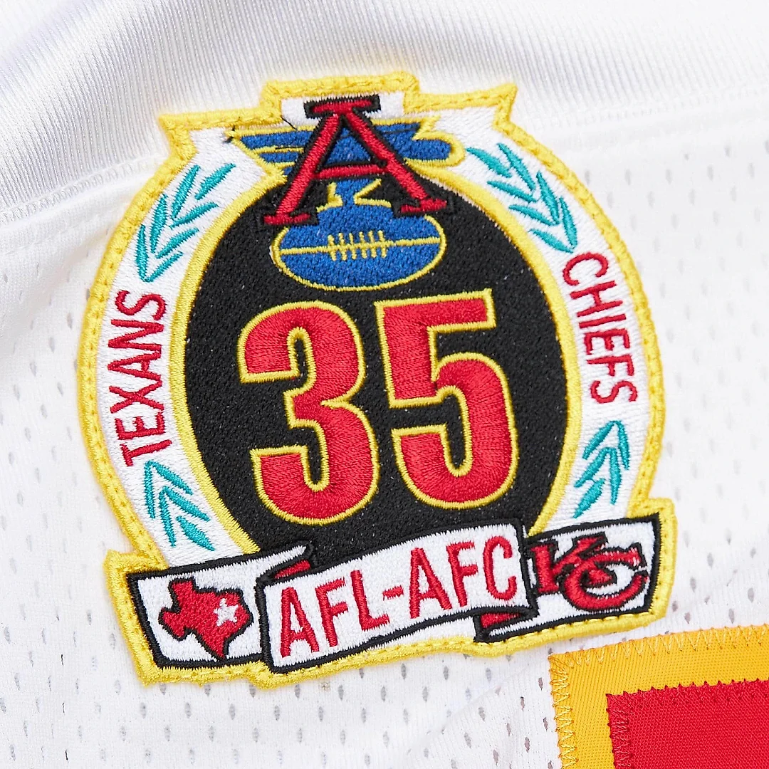 Zennovawear Men's Kansas City Chiefs 1994 Derrick Thomas Mitchell & Ness White Throwback Retired Player Jersey
