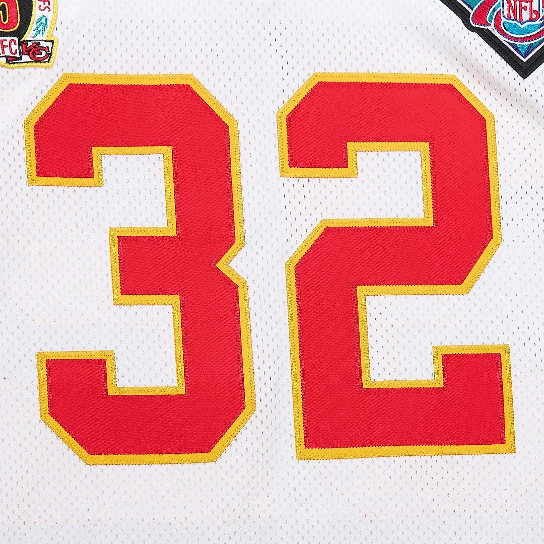 Zennovawear Men's Kansas City Chiefs 1994 Marcus Allen Mitchell & Ness White Throwback Retired Player Jersey