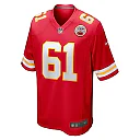 Zennovawear Men's Kansas City Chiefs Austin Reiter Red Game Player Jersey