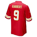 Zennovawear Men's Kansas City Chiefs Blaine Gabbert Red Game Jersey