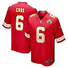 Zennovawear Men's Kansas City Chiefs Bryan Cook Red Game Player Jersey