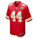 Zennovawear Men's Kansas City Chiefs Cam Jones Red Game Jersey