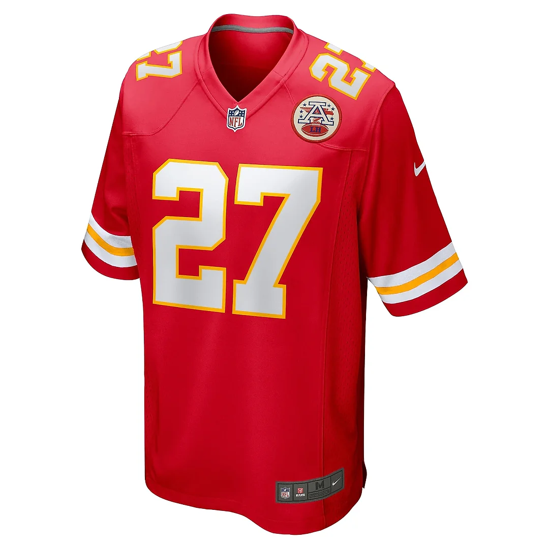 Zennovawear Men's Kansas City Chiefs Chamarri Conner Red Game Jersey