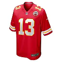 Zennovawear Men's Kansas City Chiefs Chris Oladokun Red Game Jersey