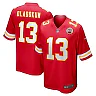 Zennovawear Men's Kansas City Chiefs Chris Oladokun Red Game Jersey