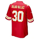 Zennovawear Men's Kansas City Chiefs Chris Roland-Wallace Red Game Jersey