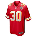 Zennovawear Men's Kansas City Chiefs Chris Roland-Wallace Red Game Jersey